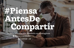 Cuidados al compartir información del Covid19