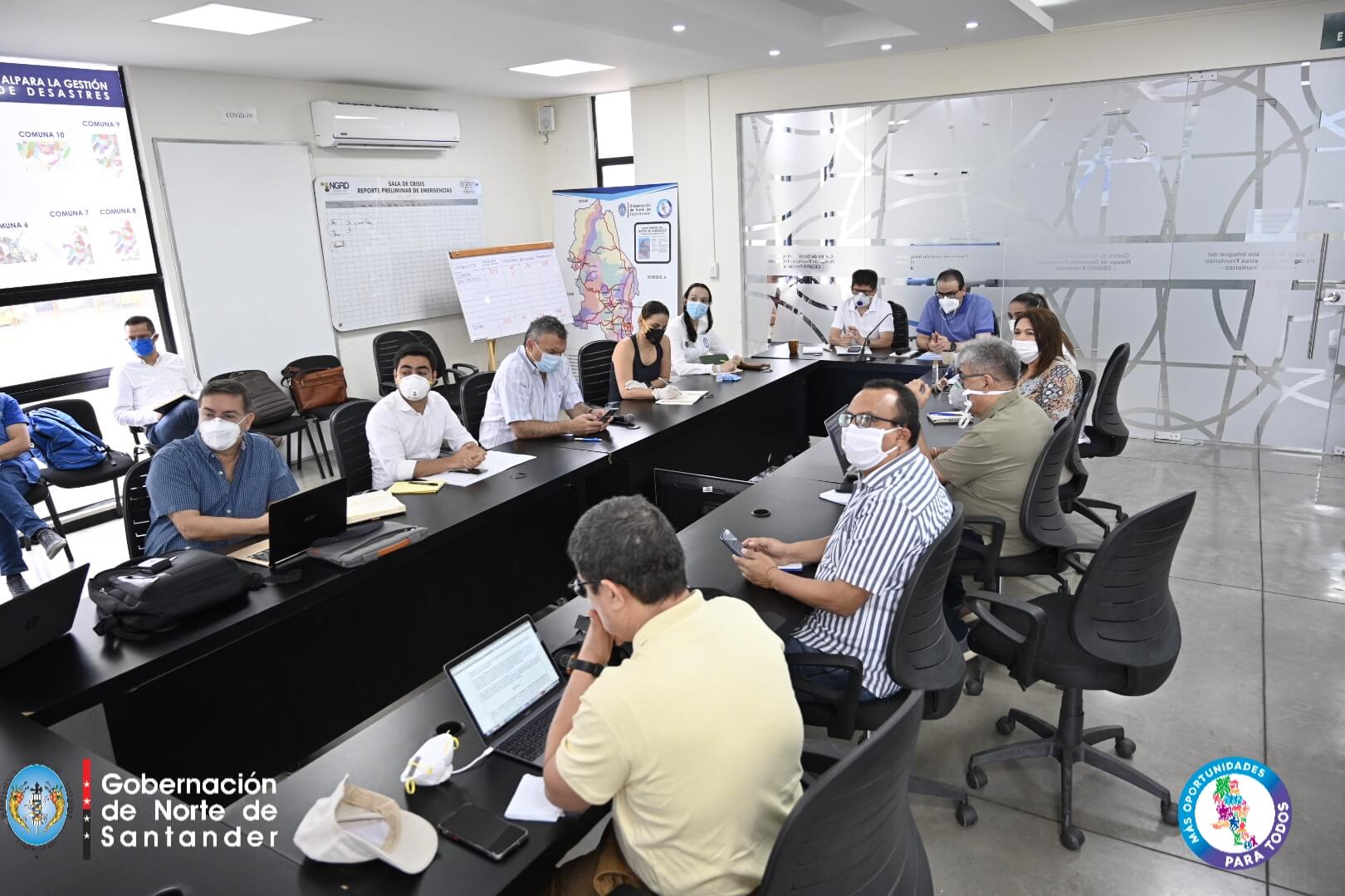 Siguen medidas de gobernación Norte de Santander para enfrentar Covid19