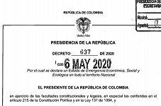 Segunda emergencia económica social y económica en Colombia por el Covi19