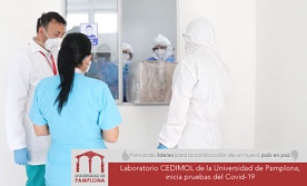 Nuevo laboratorio para análisis de Covid19 en Pamplona