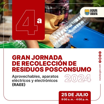 Campaña de recolección de residuos posconsumo en Cúcuta
